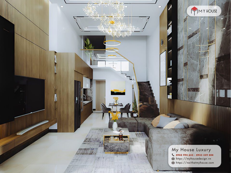 thiết kế nội thất nhà phố