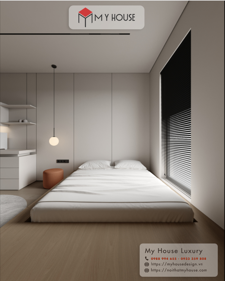 thiết kế nội thất phòng ngủ 15m2-1