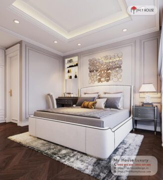 thiết kế nội thất phòng ngủ tân cổ điển 10