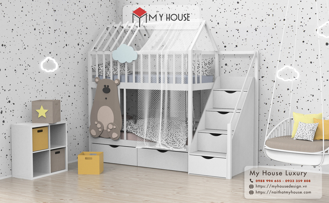 thiết kế nội thất phòng ngủ trẻ em 11