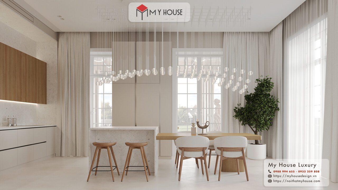 Nội thất nhà ống 2 tầng