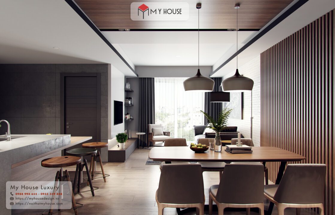 Thiết kế căn hộ 60m2