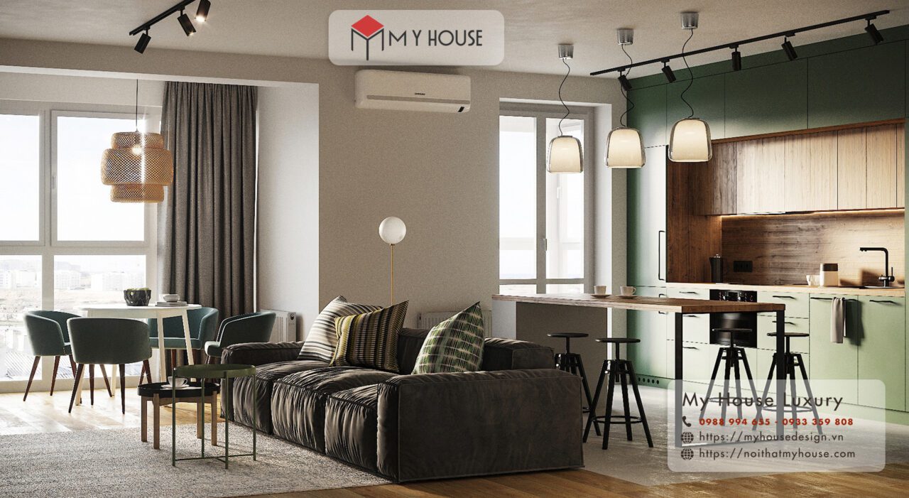 thiết kế căn hộ chung cư đẹp