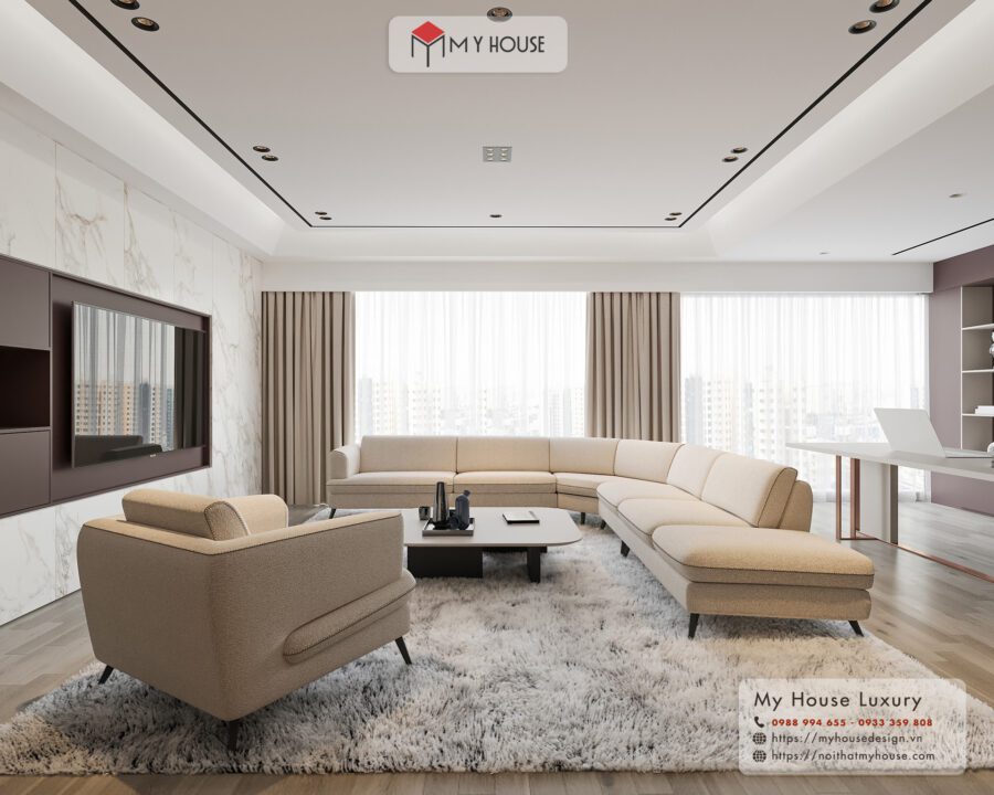 thiết kế chung cư 70m2