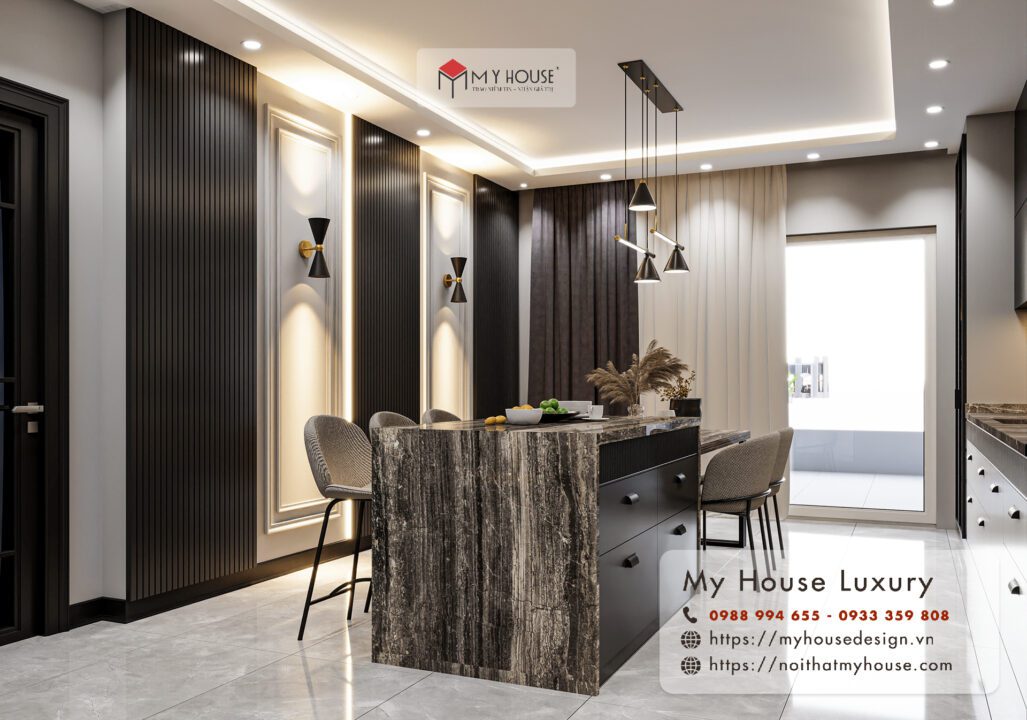 thiết kế nhà bếp nhỏ đơn giản