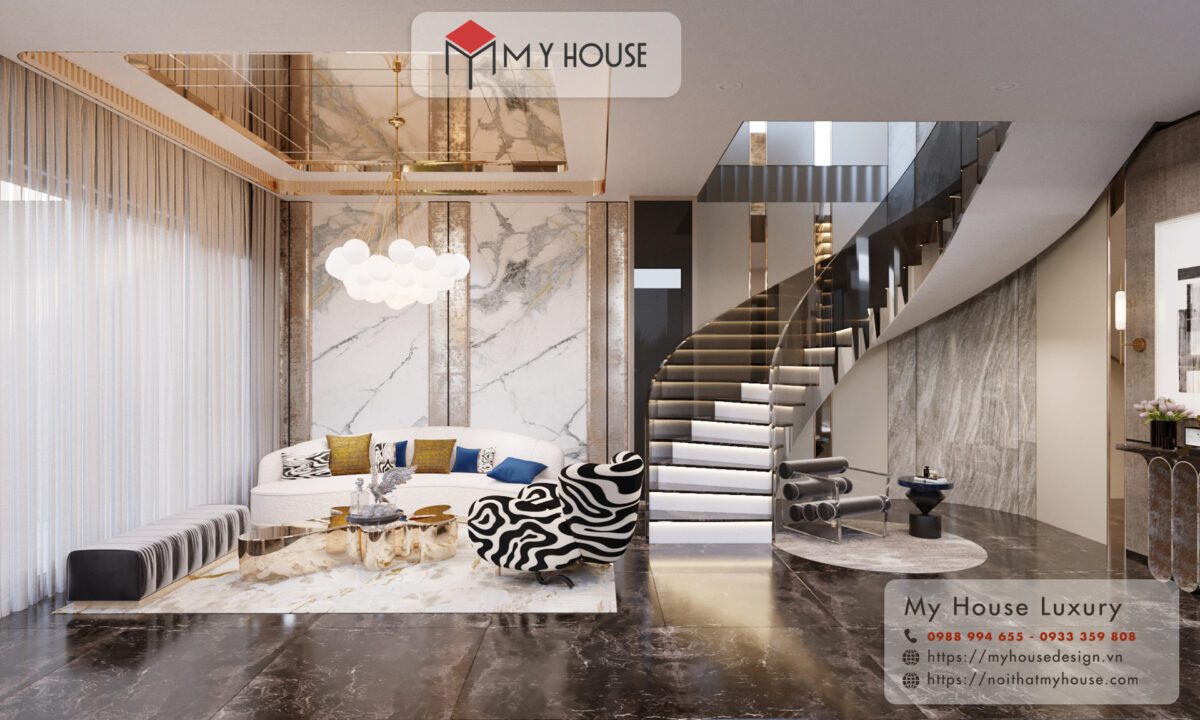 thiết kế nội thất nhà phố