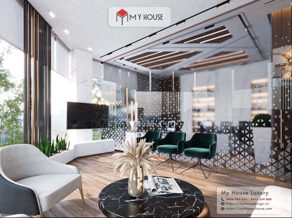 thiết kế văn phòng 20m2