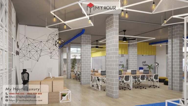 Thiết kế văn phòng 80m2