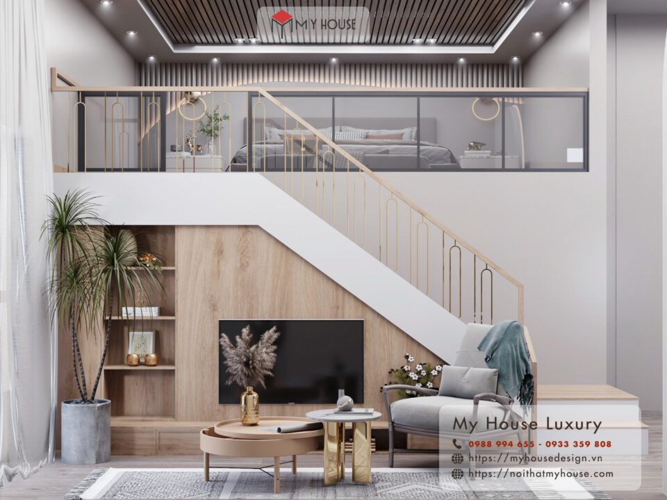 Nội thất nhà cấp 4 gác lửng