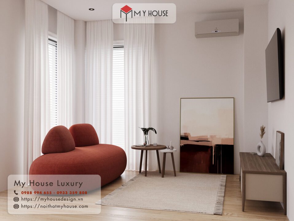 thiết kế căn hộ nhỏ 50m2