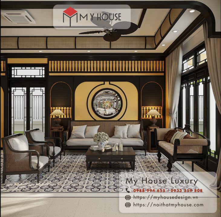 Thiết kế nhà theo phong cách indochine