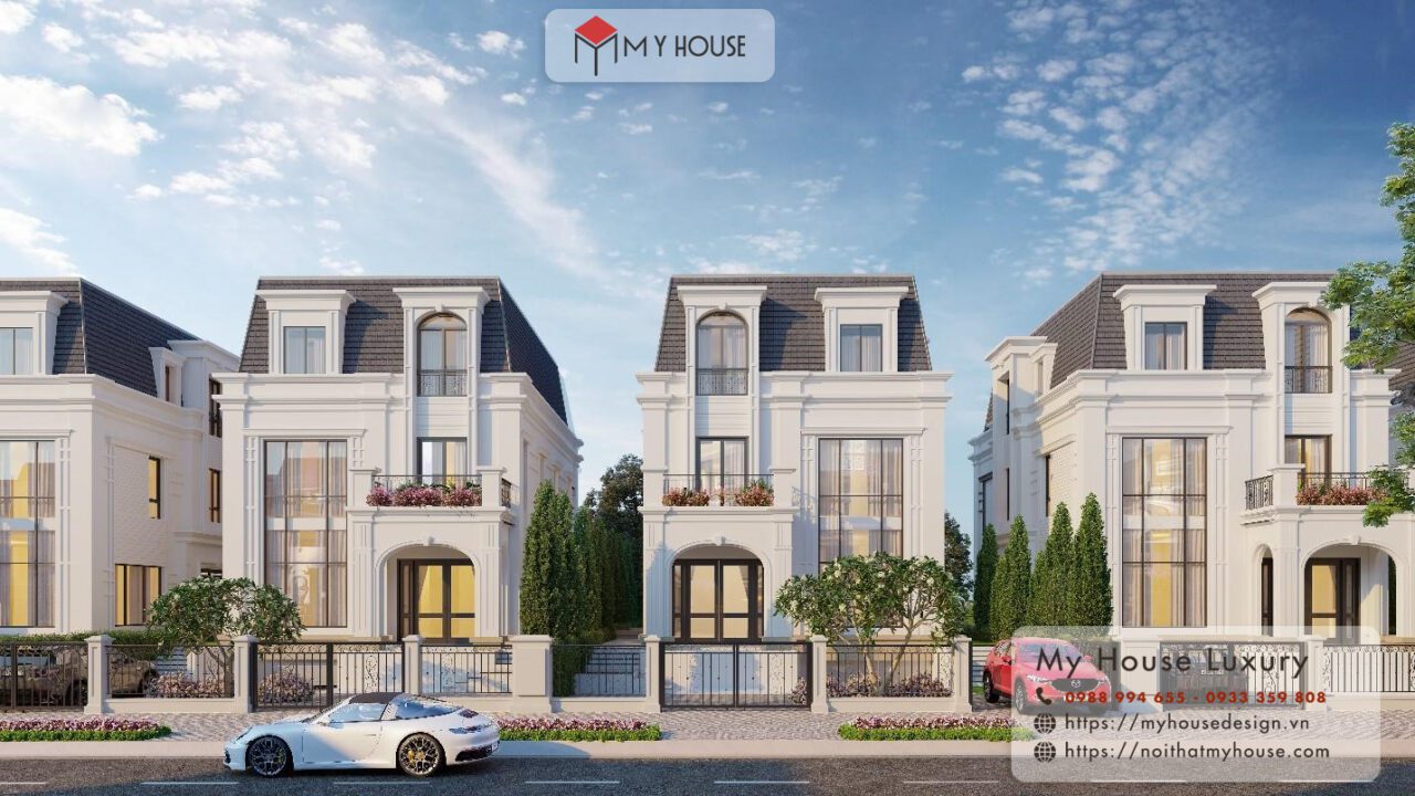 thiết kế nội thất biệt thự hinode royal park