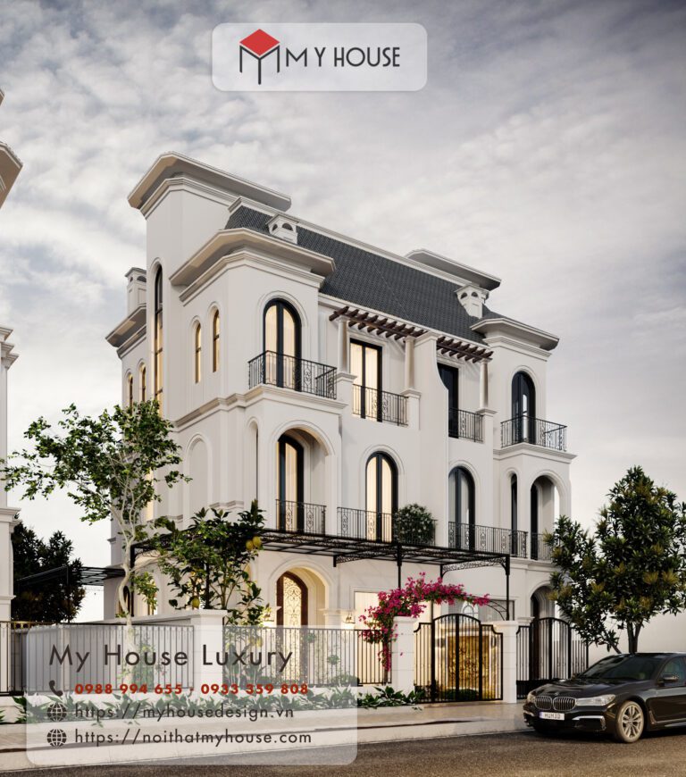 thiết kế nội thất biệt thự vinhomes ocean park