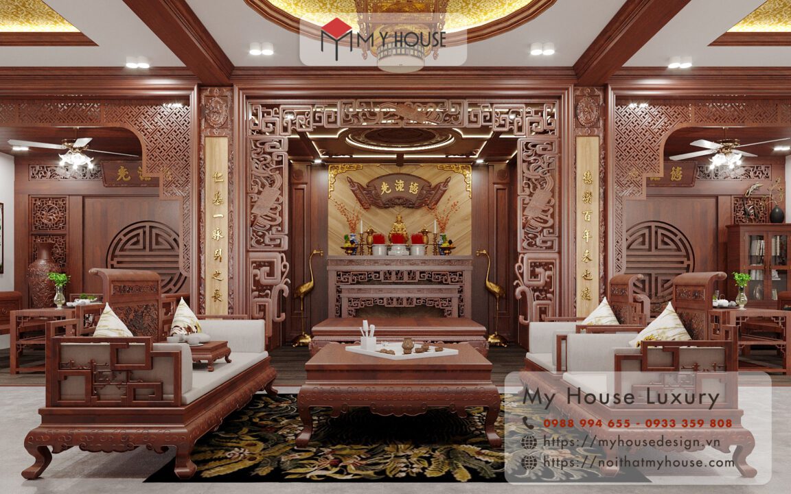 Thiết kế phòng thờ