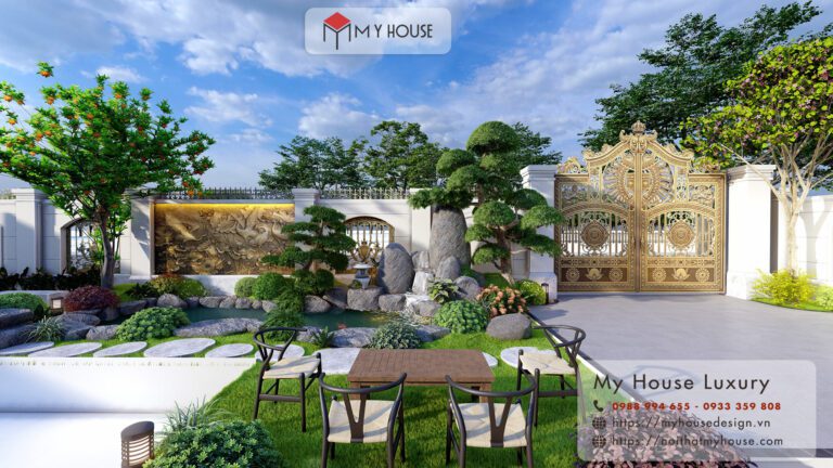 Thiết kế tiểu cảnh thác nước