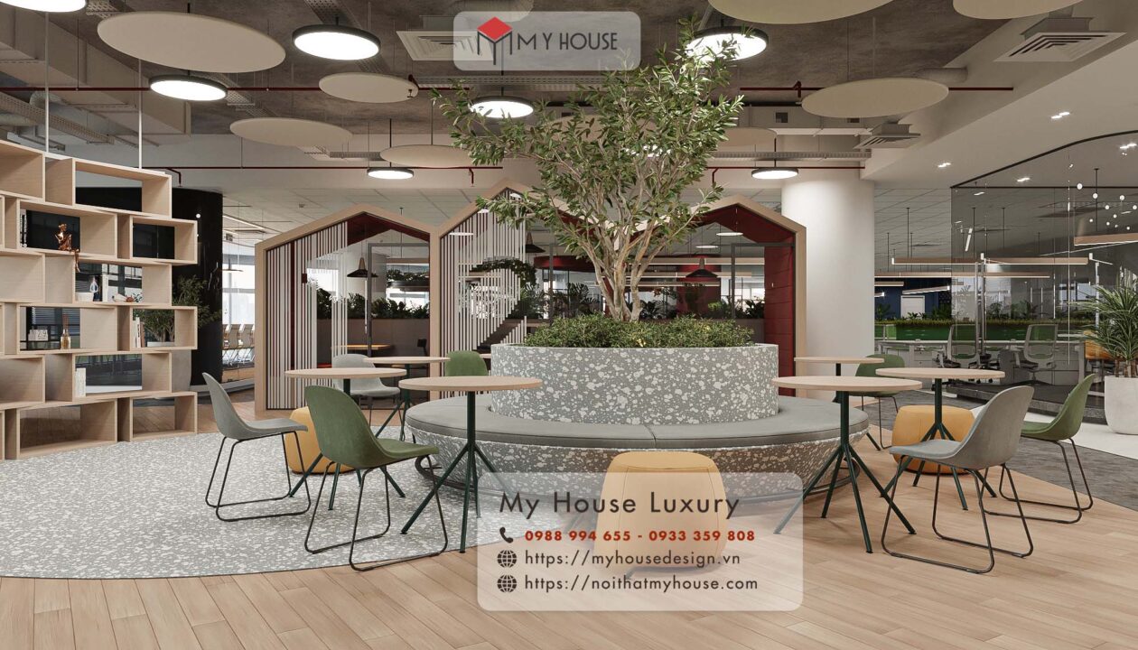 thiết kế văn phòng bất động sản