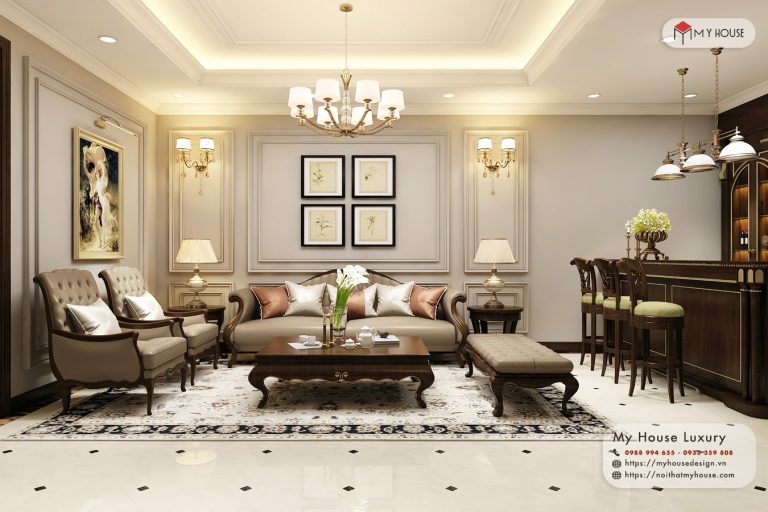 phong cách thiết kế nội thất cổ điển