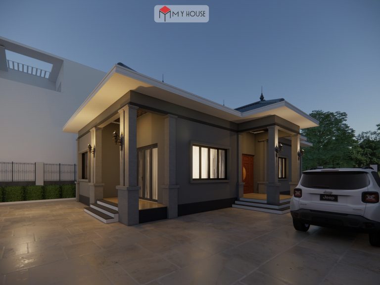 nhà cấp 4 2 mặt tiền