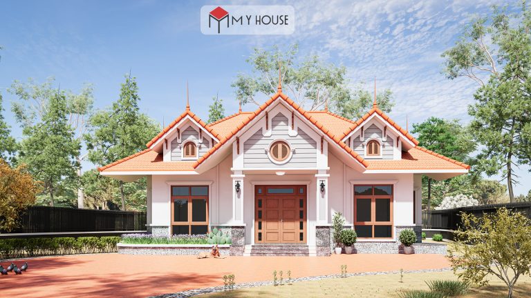 nhà cấp 4 mái thái 300 triệu