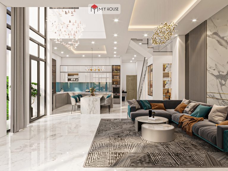 nội thất biệt thự sang trọng