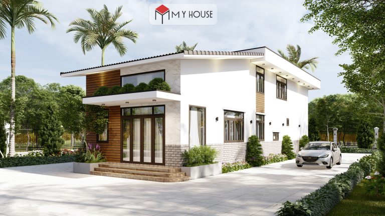 biệt thự gác lửng