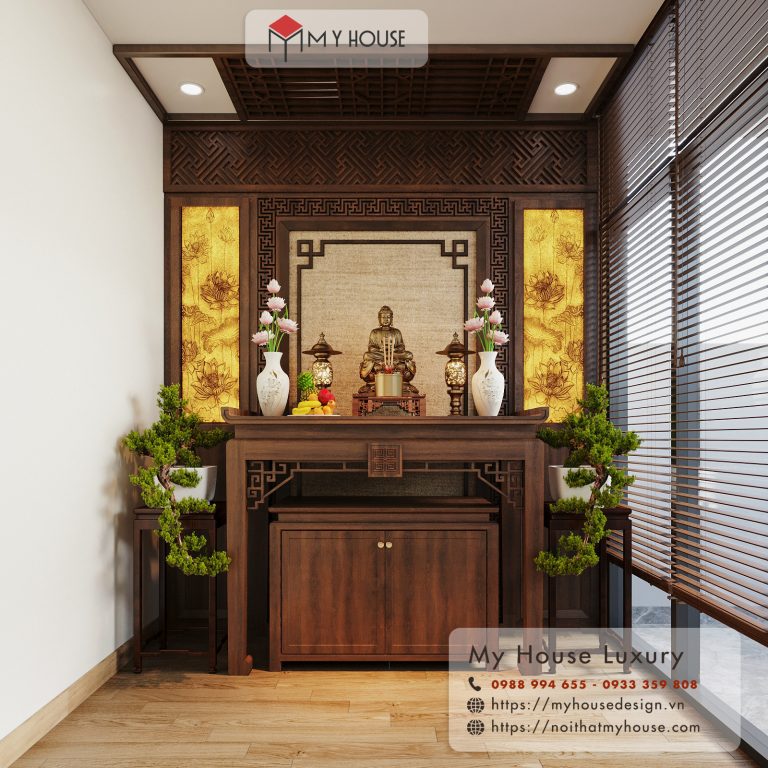 mẫu bàn thờ đẹp hiện đại