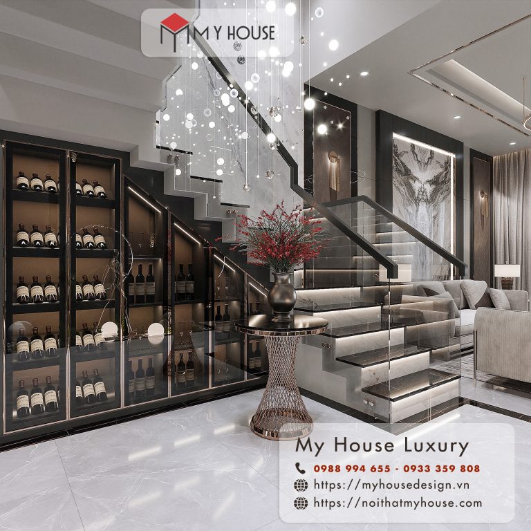 mẫu tủ rượu đẹp hiện đại