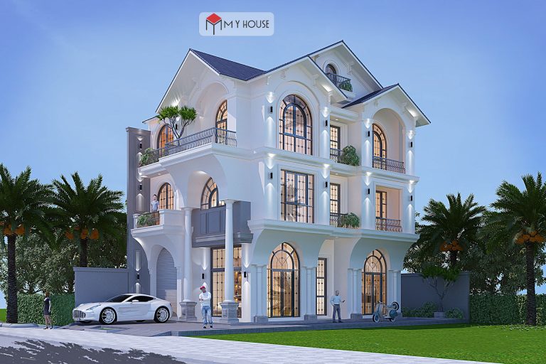 nhà biệt thự tân cổ điển