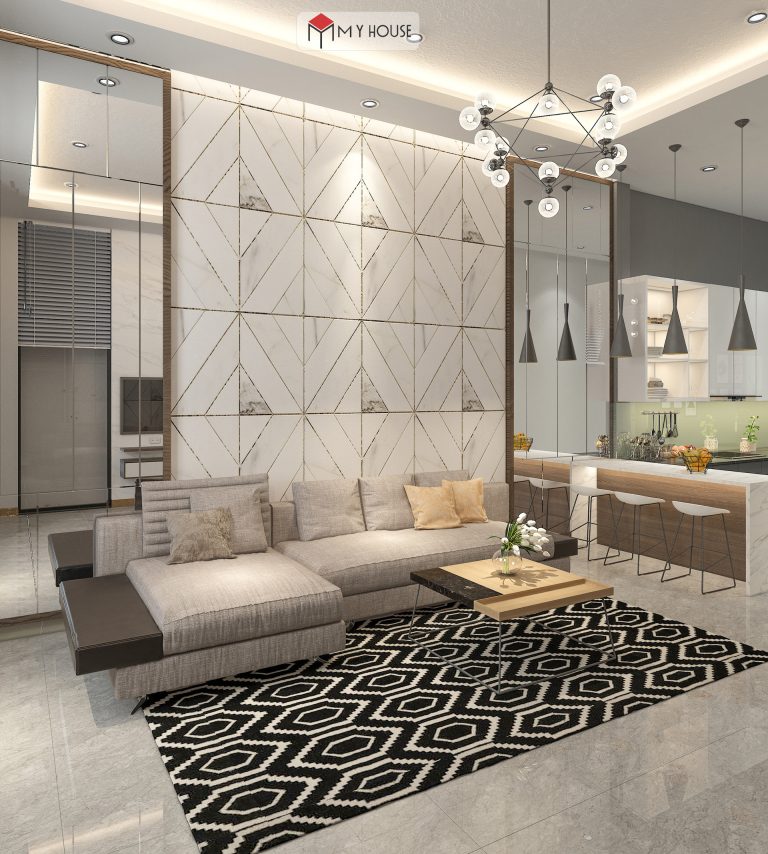 nội thất nhà cấp 4 3 phòng ngủ