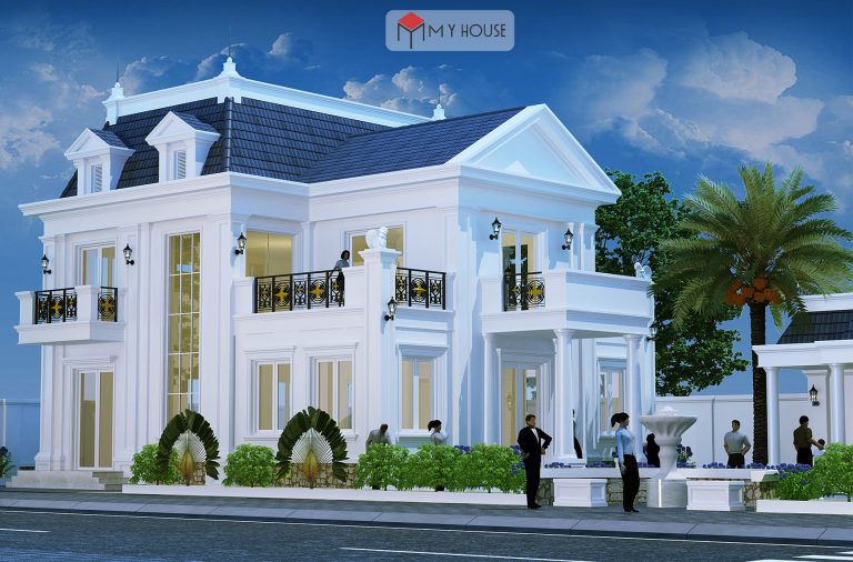 thiết kế biệt thự sân vườn đẹp