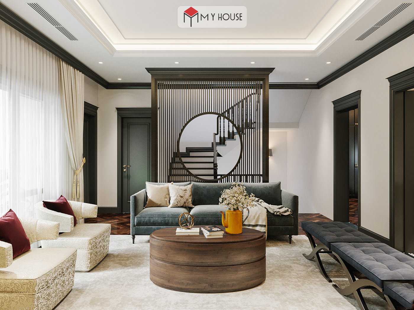 thiết kế nội thất phong cách indochine 17