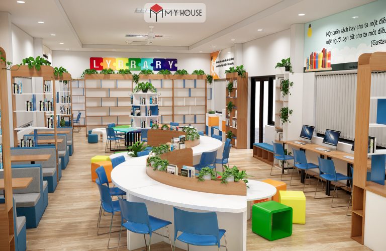thiết kế nội thất trường học