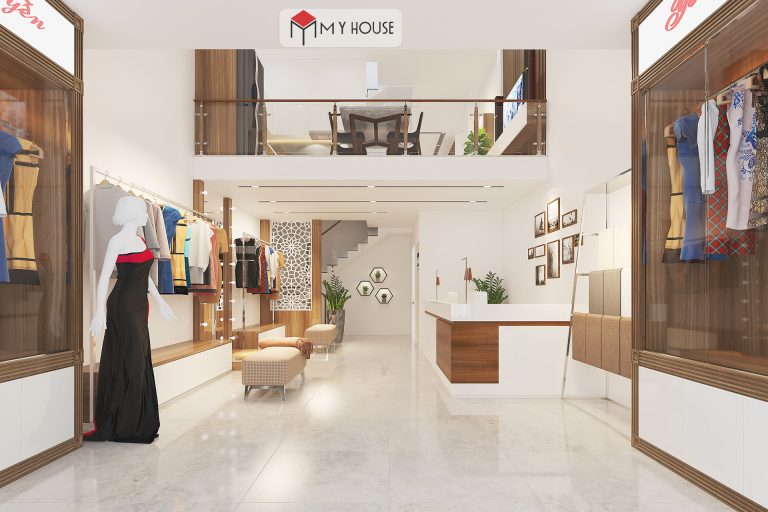 thiết kế shop thời trang