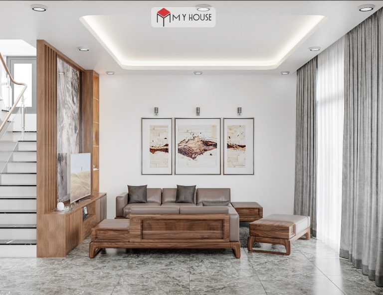 thiết kế nội thất nhà ống mặt tiền 4m
