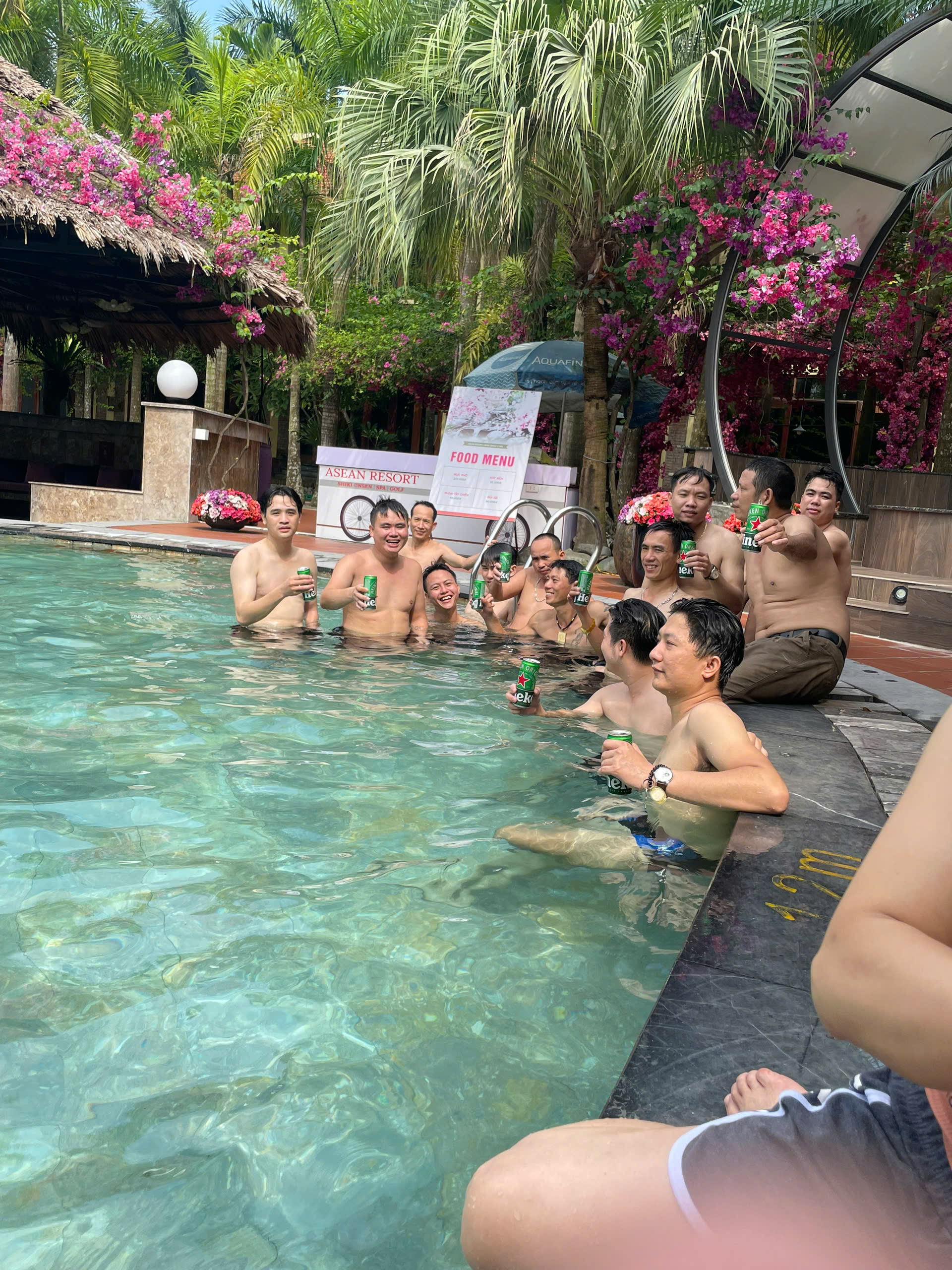 hoạt động team building tại resort asean