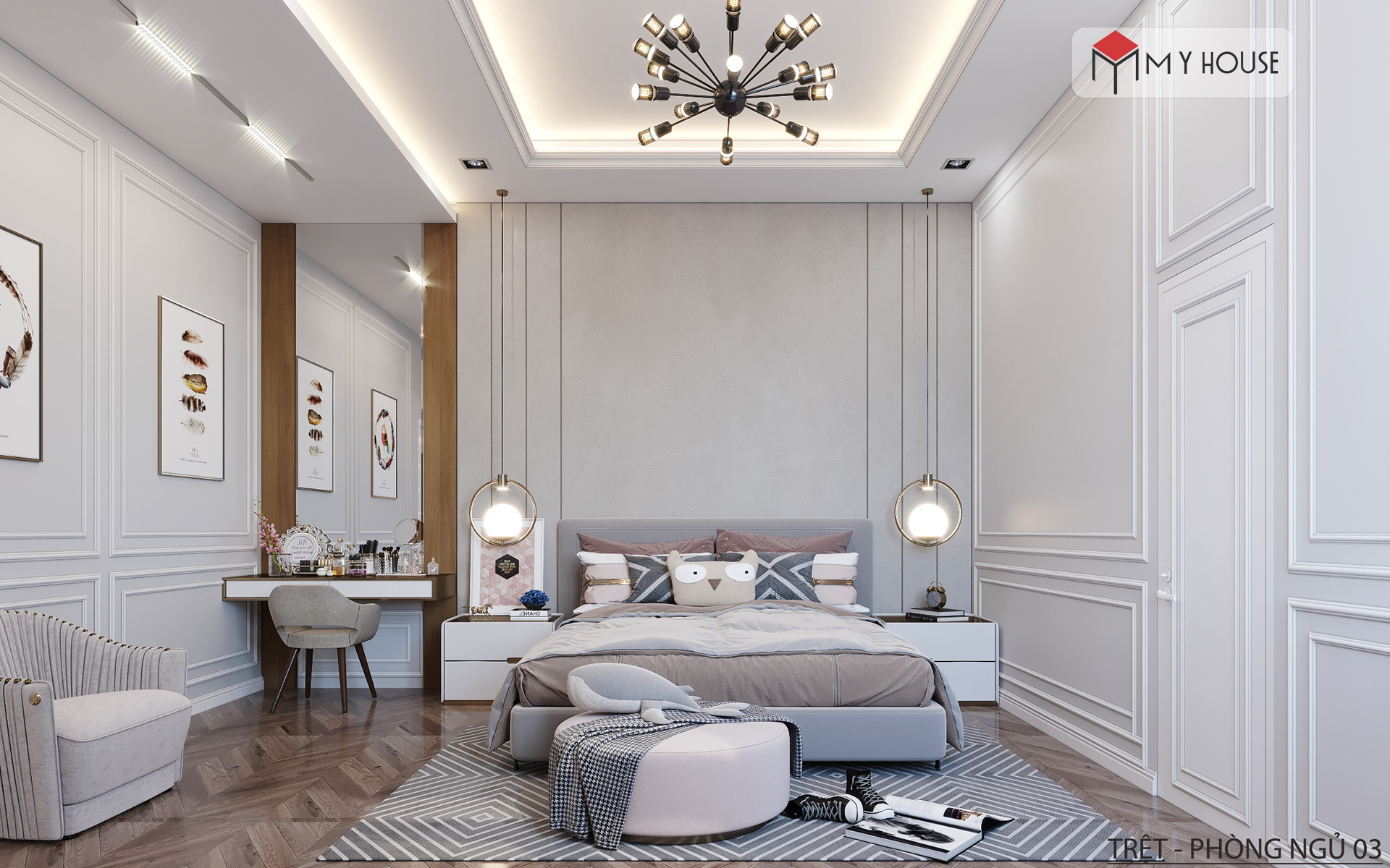 Ý tưởng design phòng ngủ tạo không gian nghỉ ngơi lý tưởng