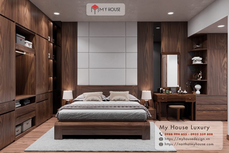 Thiết kế các mẫu nội thất phòng ngủ đẹp hiện đại sang trọng tinh tế