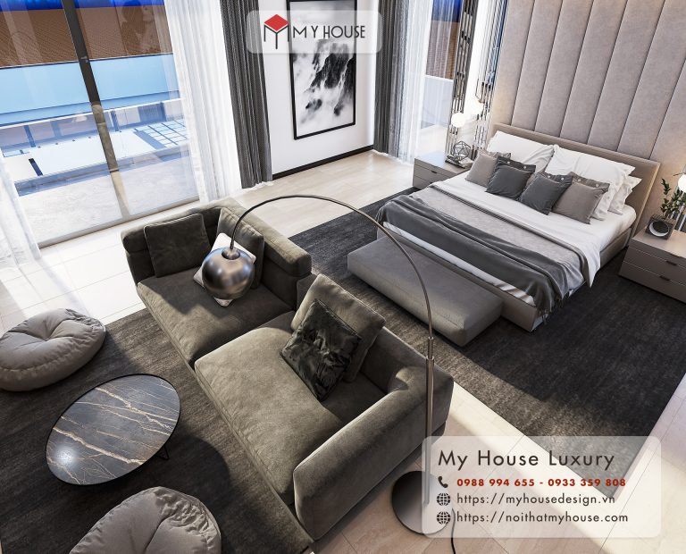 Lựa chọn sofa cho phòng ngủ tạo không gian sống tiện nghi và sang trọng