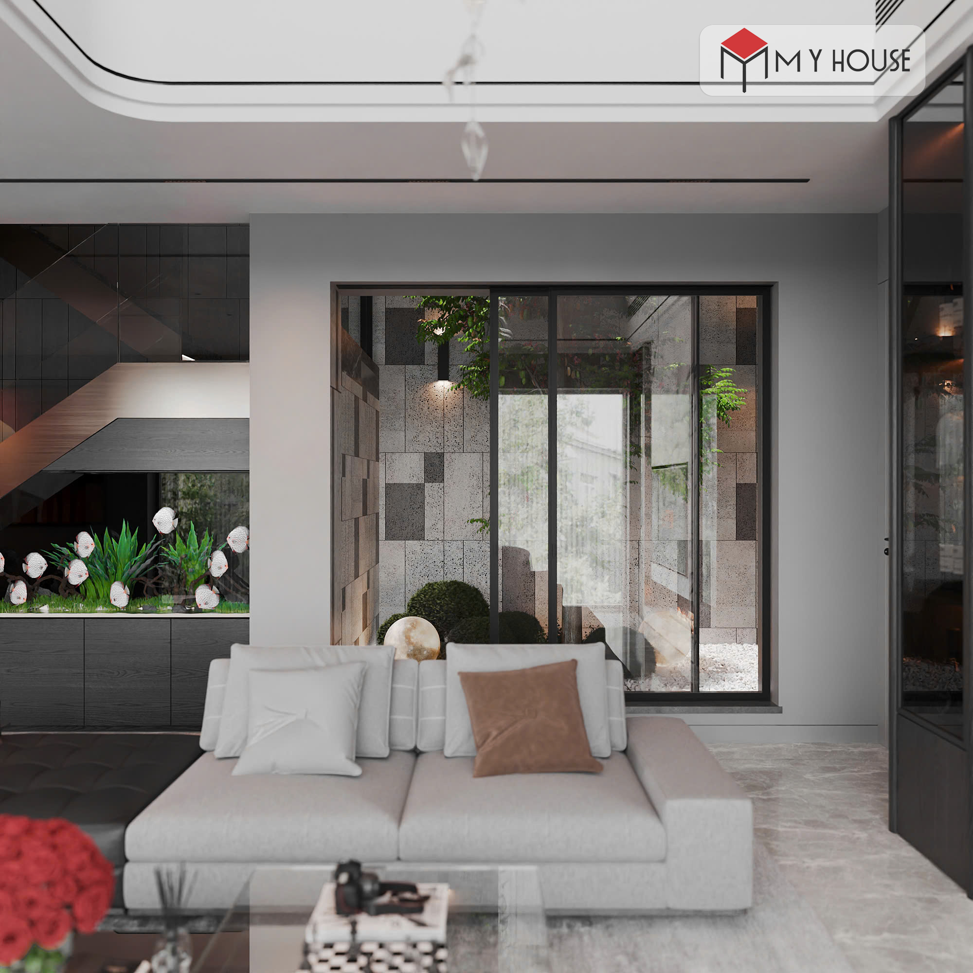 Thiết kế thi công nội thất biệt thự nhà Anh Nam tại Bắc Ninh 3